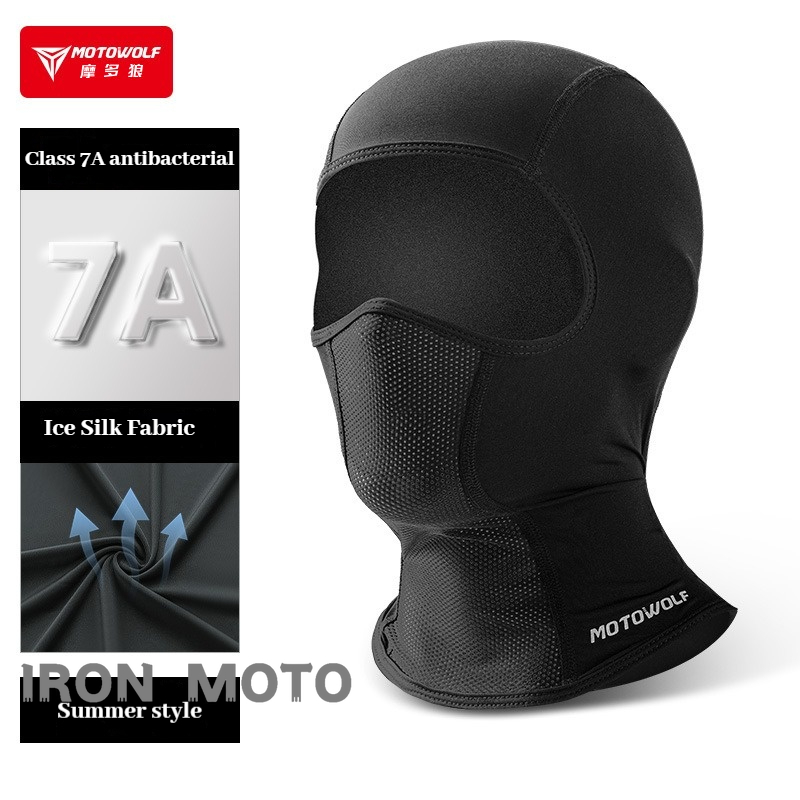 Running Gear Essential - Motowolf Sommer Radfahren Kappe Eis Seide