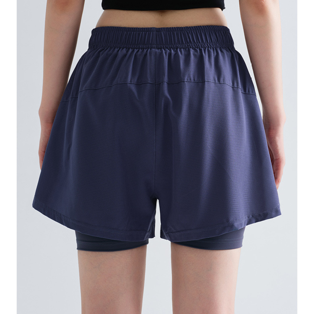 Running Gear Junior - Damen Lauf- und Yoga-Shorts 2-in-1 Sportliche
