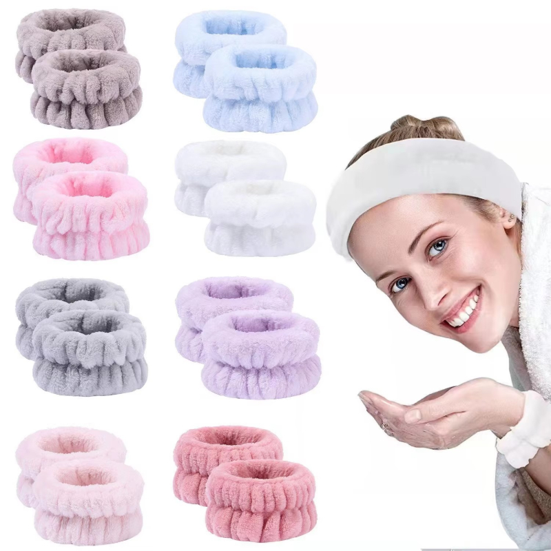 Sweat Band Wrist - 1/2/4 Stück Winter-Gesichts- und Handgelenkband, absorbierend,