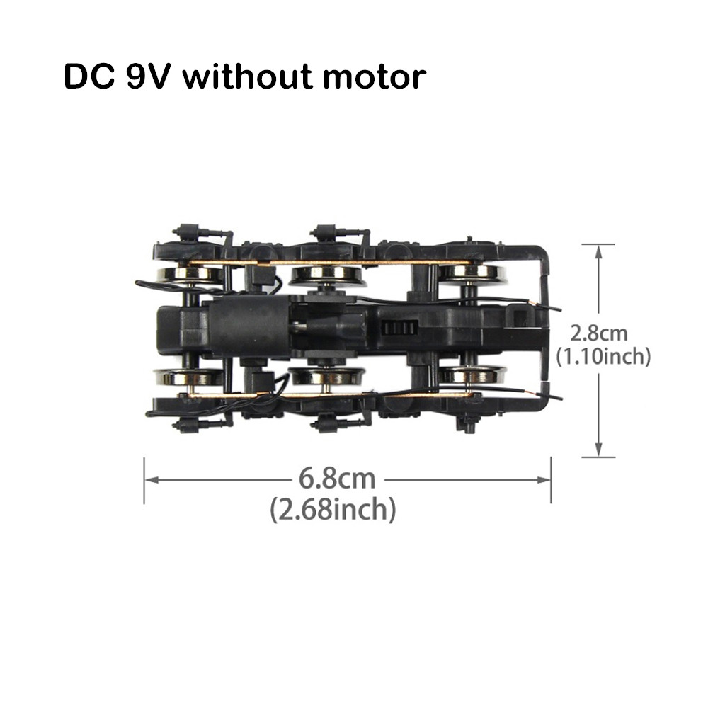 Ho Maßstab 1:87 Chassis Bogie  – Running Gear Railway Bewertung und Preis