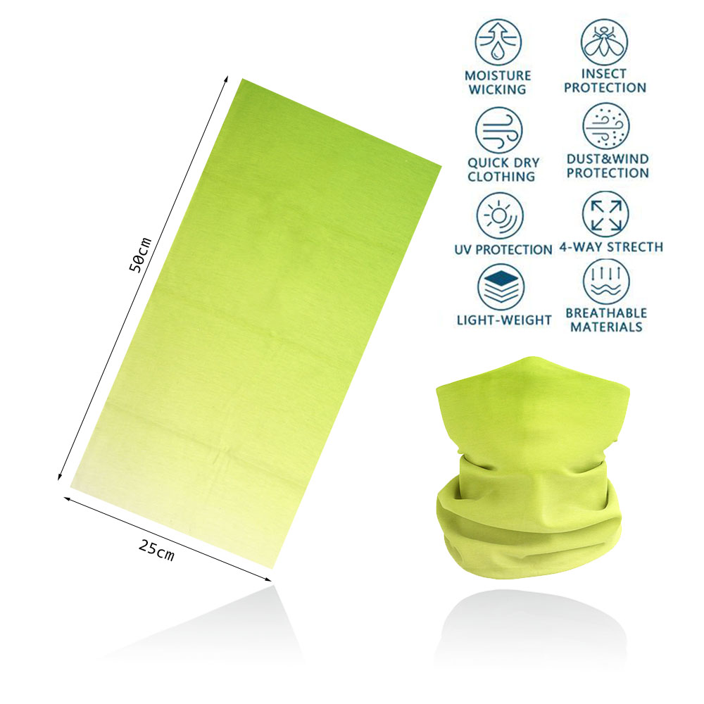 Grüne Gesichts-Bandanas-Abdeck – Running Gear Green Bewertung und Preis