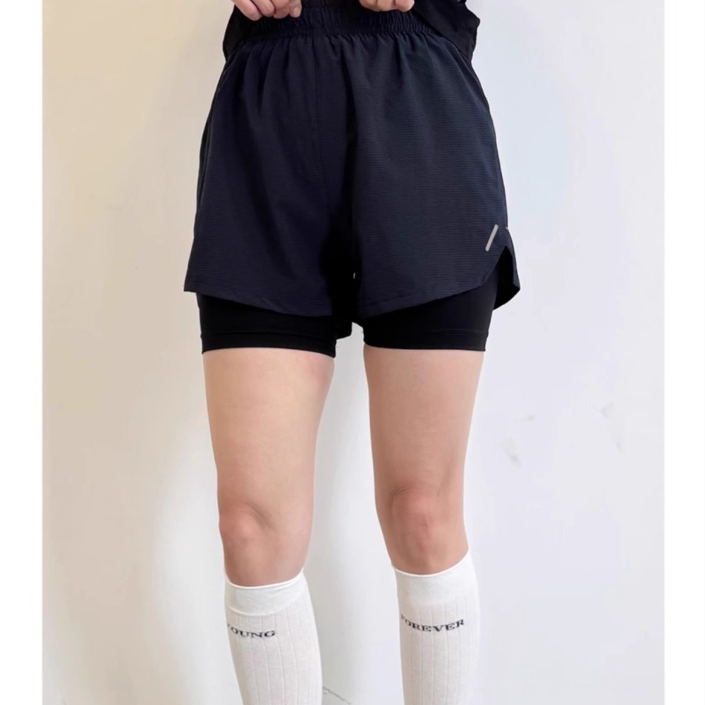 Damen 2-in-1 Fitness-Shorts, h – Running Gear Junior Bewertung und Preis